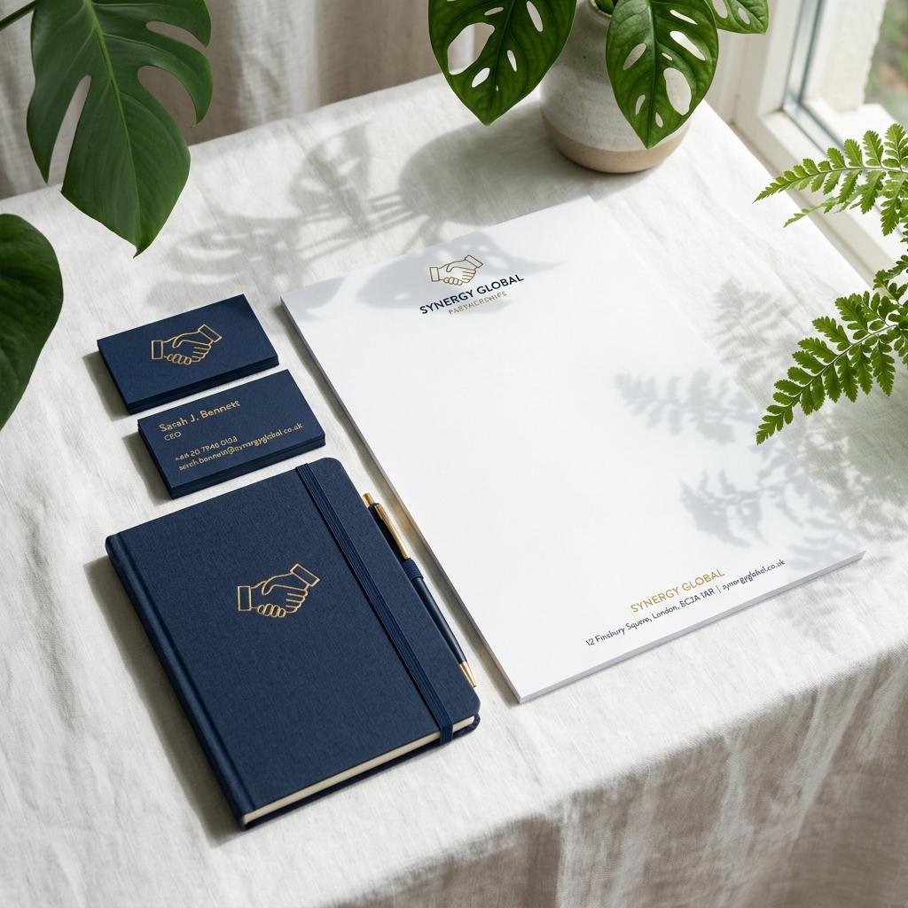 Zenith Brand Identity Stationery Mockup