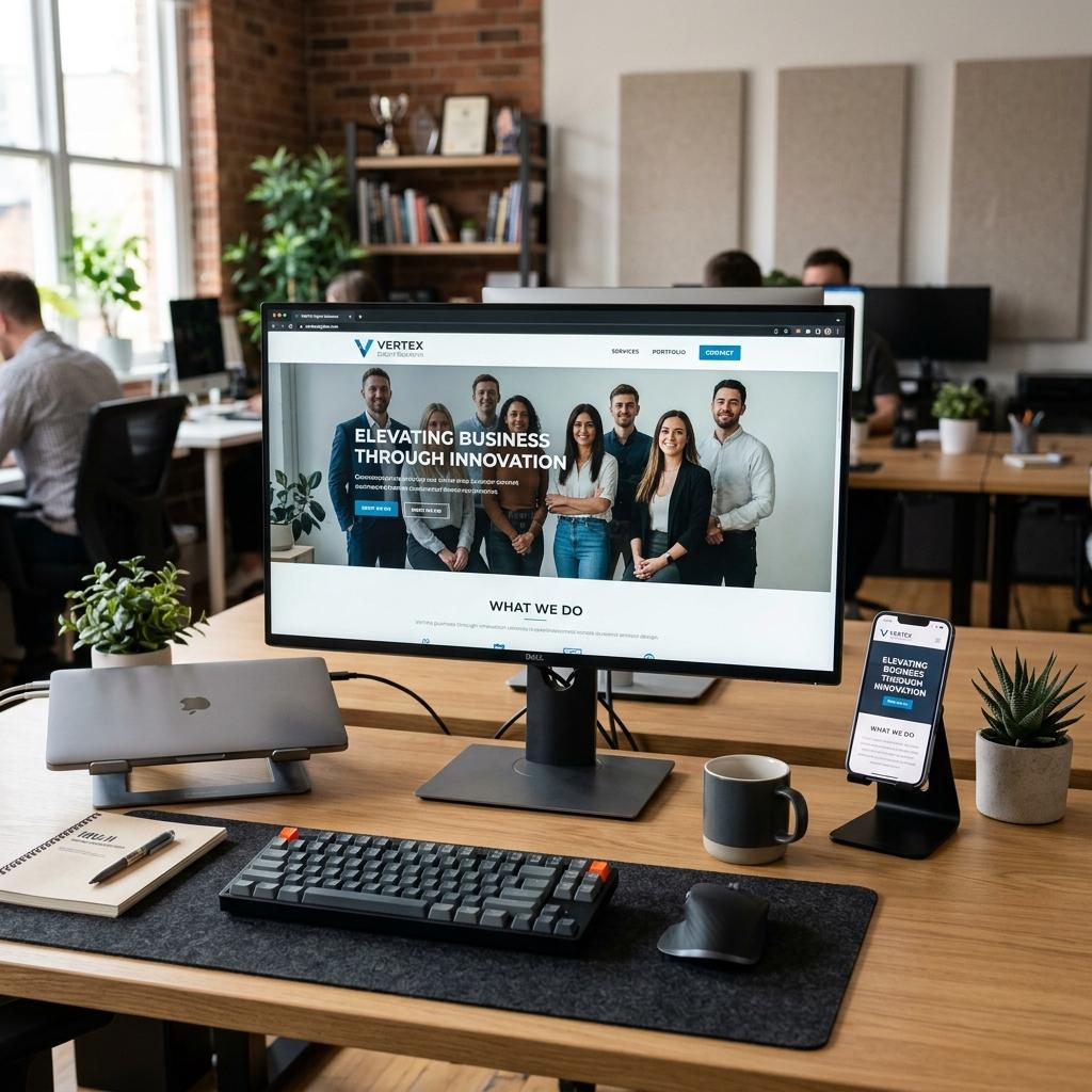 Commercial Agency & Consultant Portfolio Live Sample